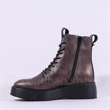 Wonders Bristol Platform Lace Ankle Boot - Bronze